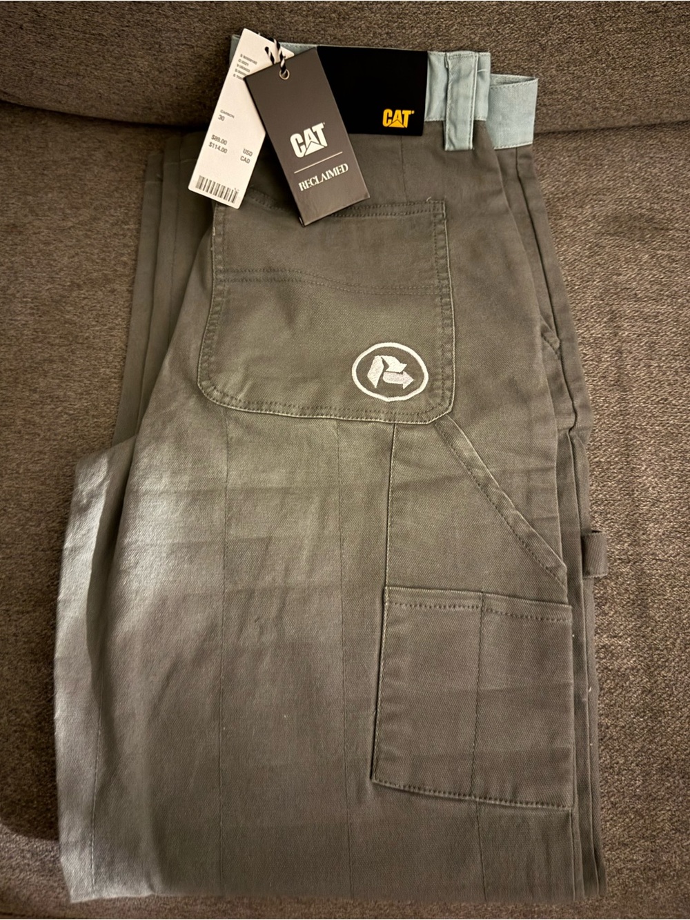 CAT x Reclaimed LA Urban Outfitters Exclusive Carpenter Work Pants - Picture 2 of 5